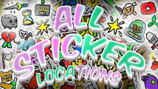 All Sticker Locations  Bee Swarm Simulator [upl. by Galvin891]