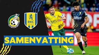 ⚖️ RKC en Fortuna aan elkaar gewaagd  Samenvatting Fortuna Sittard  RKC Waalwijk 2223 [upl. by Giraldo178]