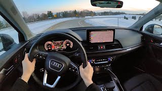 2021 Audi Q5 Premium Plus 45  POV First Impressions [upl. by Ariadne]