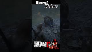 Barrel Rider  Red Dead Redemption 2 rdr2 rdr2gameplay rdr2secret gaming viralvideo [upl. by Tra140]