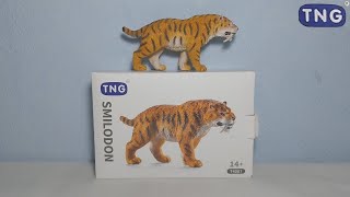 TNG Smilodon T4007 Figure Unboxing amp Review [upl. by Melanie]