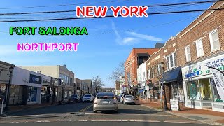 NYS DRIVEFROM HUNTINGTON STATION TO FORT SALONGA [upl. by Hauser163]