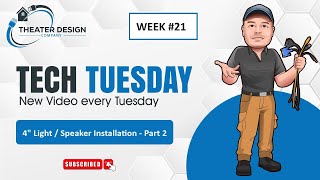 4quot Downlight Installation on high end finishes  Part 2  Tech Tuesday  Week 21 [upl. by Chicky]