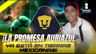 Piero Quispe nuevo refuerzo de Pumas llegó a la CDMX  Imagen Deportes [upl. by Lucina]