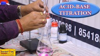 ACID BASE TITRATION EXPERIMENT  TITRATION  TITRATION EXPERIMENT  TITRATION LAB REPORT [upl. by Cas]