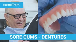 What is good for sore gums from dentures [upl. by Asselem]