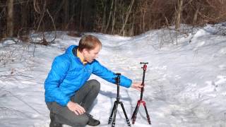 REVIEW Dolica TRX570 vs Mefoto Travel Tripod [upl. by Maryrose]