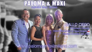 Paloma amp Maximiliano  Tango Gallo Ciego International Tango Fest Iquique 🇨🇱 1122024 [upl. by Ariad74]