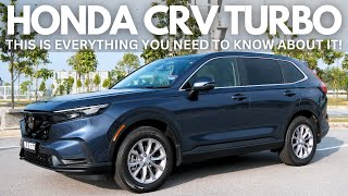 New Honda CRV Turbo This Is Everything You Need To Know About It [upl. by Epilif376]