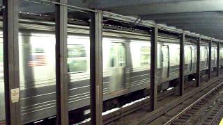 IND R68 D Concourse Express train Passes East 170th Street HD [upl. by Luckin]