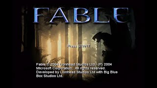 Xbox Longplay 046 Fable EU [upl. by Enirehtac131]