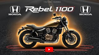 Honda Rebel 1100🔥 The Ultimate Cruiser Review – Power Meets Comfort [upl. by Oznerol]