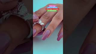 New designer beautiful silver ring with 78 discount extra discount on instant order youtubeshorts [upl. by Barrada]