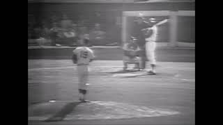 Lou Johnson Dodgers Hits a homerun off Bill Pleis Twins 1965 World Series Game 4 [upl. by Eileme]