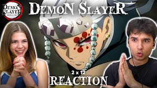 Demon Slayer 2x12 REACTION quotThings Are Gonna Get Real Flashyquot [upl. by Caleb]