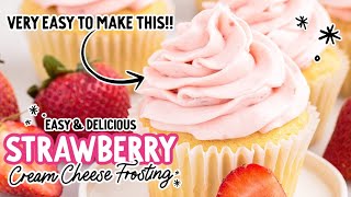 Strawberry Cream Cheese Frosting [upl. by Spearing790]