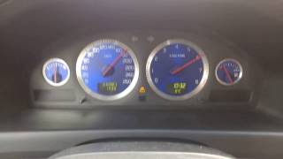 volvo V70R 2003 acceleration 40180kmh stock [upl. by Atworth]