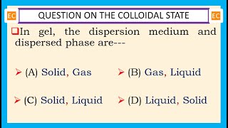 OQV NO – 354 In gel the dispersion medium and dispersed phase are [upl. by Shanie]