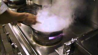 ACK Turbo Burner Wok Cooking Demonstration [upl. by Ahsiak985]