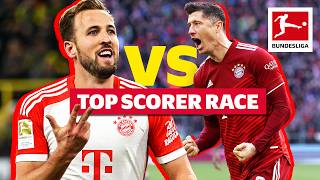 Harry Kane vs Robert Lewandowski – Can the record be broken again [upl. by Asiled814]