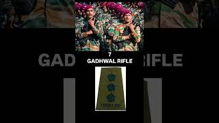 All Regiments Of Indian Army army indianarmy india armylovers shortvideo viralvideo ytshorts [upl. by Aisiram]