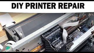 Removing L1800 R1390 DTF DTG UV printer capping station [upl. by Eiuol814]