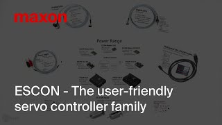 ESCON  The userfriendly servo controller family [upl. by Emee952]