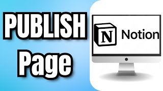 How To PUBLISH NOTION Page [upl. by Franzoni648]