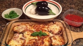 Eggplant Parmesan  Italian Style  Melanzane [upl. by Yllak]