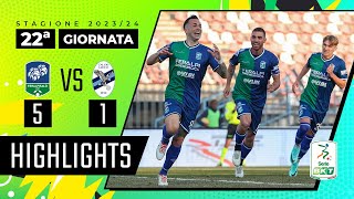 Feralpisalò vs Lecco 51  La vittoria perfetta dei Leoni del Garda  HIGHLIGHTS SERIE BKT 20232024 [upl. by Akiemahs]