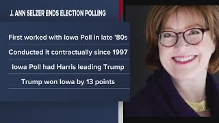 Pollster J Ann Selzer ending election polling [upl. by Guinn56]