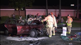 OCEANSIDE MAJOR INJURY CRASH WITH EXTRICATION [upl. by Sierra114]