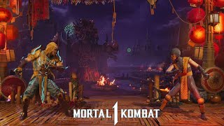 Mortal Kombat 1  Hanzo Hasashi Vs Harumi Hasashi  Invasion Season 6 Gameplay [upl. by Yllatan]