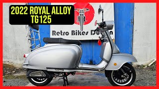 2022 Royal Alloy TG 125  Riding the Royal Alloy Experience [upl. by Anaeerb]