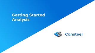 Getting Started with Consteel 14  Analysis  Haunched frame example part 3 [upl. by Gine219]