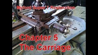 Myford Super 7 Restoration Chapter 5 [upl. by Nations]