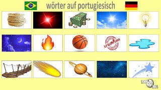 portugiesisch lernen  wörter auf portugiesisch [upl. by Nylle]