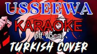 KARAOKE Usseewa  Turkish Cover by Sina sonsinason off vocal [upl. by Killarney]