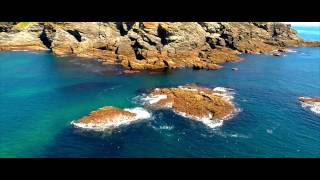 île de Groix en Bretagne  Trou de lEnfer [upl. by Drandell]