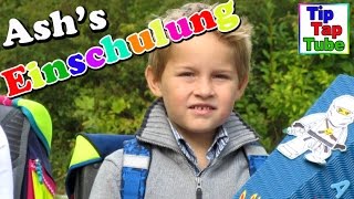 Einschulung Schultüte und Geschenke mit Spielzeug auspacken Kinderkanal Kanal für Kinder [upl. by Einahpit]