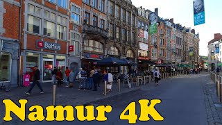 Namur Belgium Walking tour 4K Capital of Wallonia [upl. by Bent]