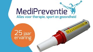 Peak flow meter kopen  Piek longinhoudmeter  Peakflowmeter MiniWright  MediPreventie [upl. by Allistir13]