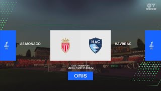 FC 25 Ronde 5 Ligue 1 AS Monaco vs Havre AC  Championnat d’Angleterre 20242025 4K [upl. by Yt]