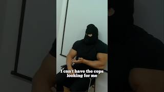 Russian Gangster Wears Ski Mask to Take Passport Photo Prank [upl. by Niroht935]