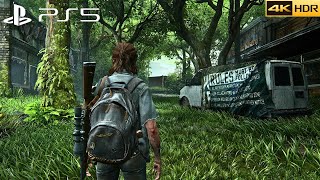 The Last of Us 2 Remastered PS5 Seattle Day 2  Hillcrest Walkthrough 4K HDR [upl. by Yetnom]