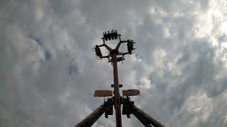 Stanley Reeves AtmosFear  Off Ride POV Knutsford May Day Fair 2024 [upl. by Annaitsirk]