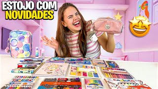 ORGANIZANDO MEU ESTOJO NO MEIO DO ANO com novidades [upl. by Ycart160]