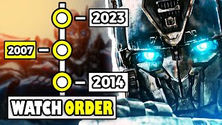 How To Watch TRANSFORMERS Movies in The Right Order [upl. by Gardel]