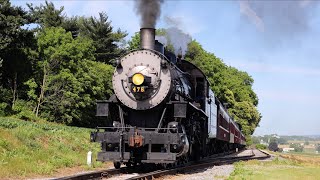 Norfolk amp Western 475 Amish Countryside Adventures 4K [upl. by Apfel470]