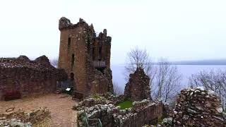 Discover the Wild Natural Beauty of Urquhart Castle Scotland  180VR Experience [upl. by Akerdnuhs351]